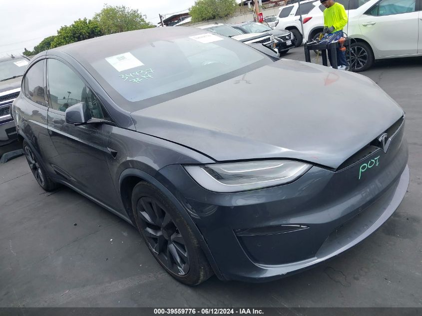 2022 TESLA MODEL X DUAL MOTOR ALL-WHEEL DRIVE/PLAID TRI MOTOR ALL-WHEEL DRIVE