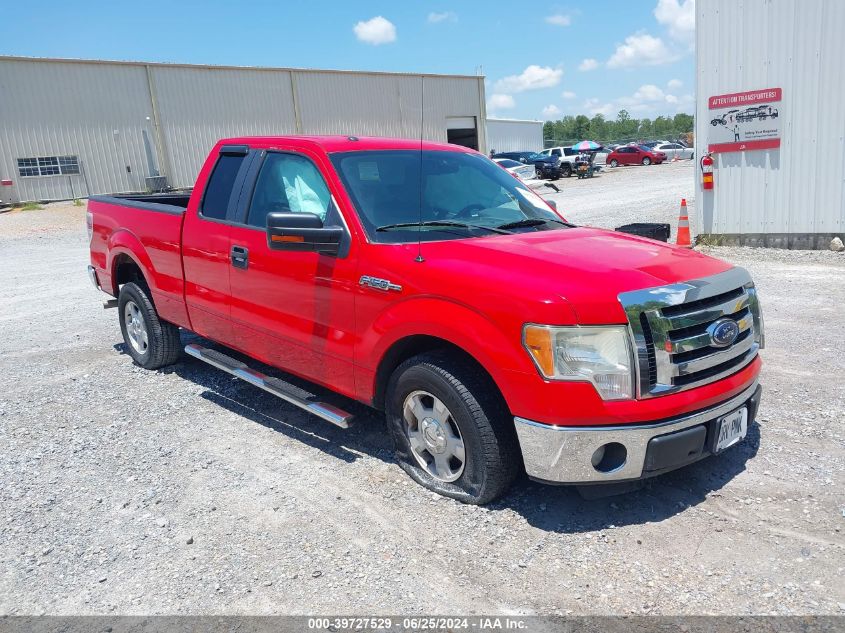 2012 FORD F150 SUPER CAB