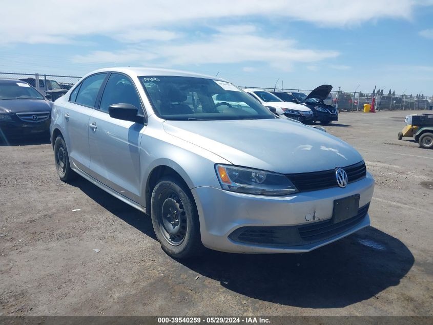 2012 VOLKSWAGEN JETTA 2.0L S