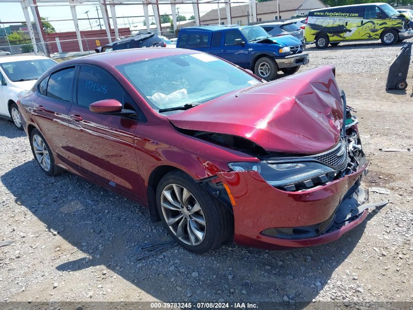 2015 CHRYSLER 200 S