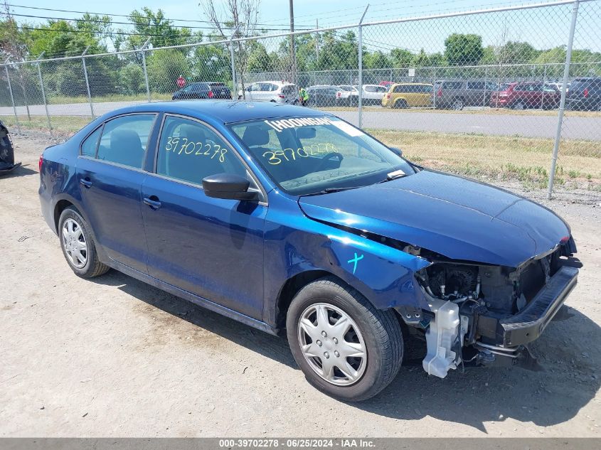 2014 VOLKSWAGEN JETTA 2.0L S