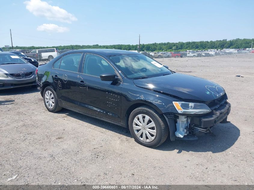 2014 VOLKSWAGEN JETTA 2.0L S