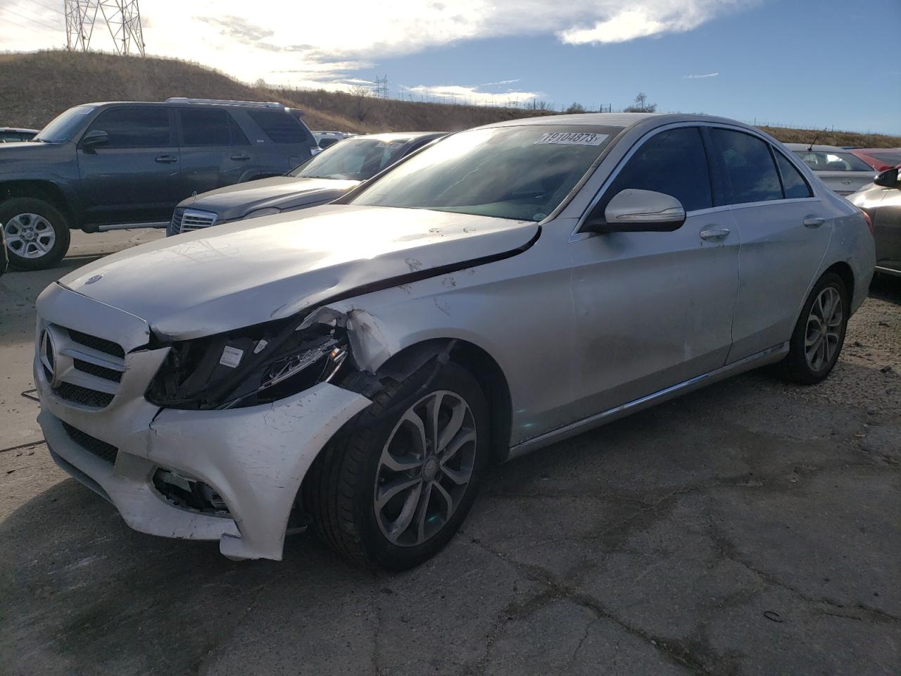 2015 MERCEDES-BENZ C 300 4MATIC