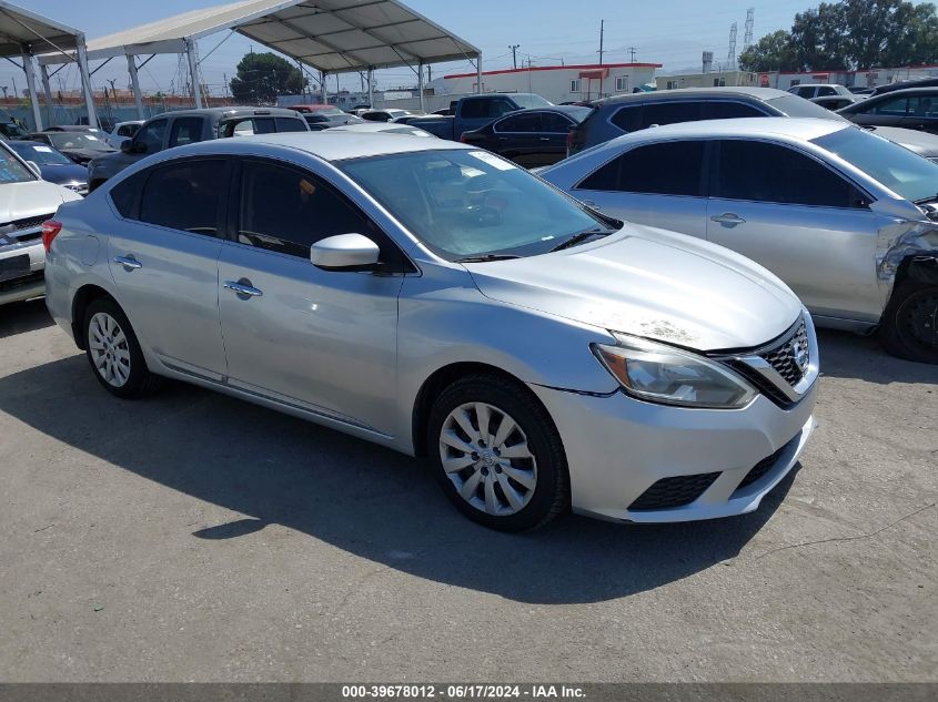 2016 NISSAN SENTRA SV