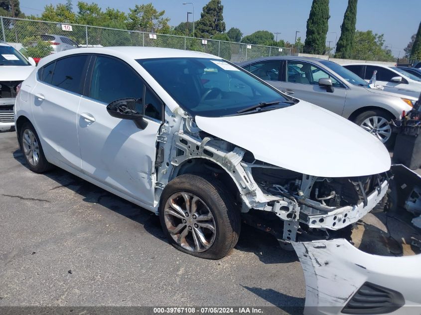 2019 CHEVROLET CRUZE LT