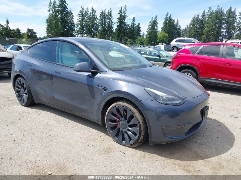 2022 TESLA MODEL Y PERFORMANCE DUAL MOTOR ALL-WHEEL DRIVE