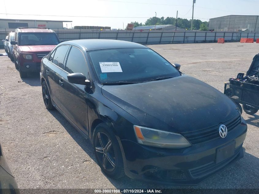 2012 VOLKSWAGEN JETTA 2.0L S