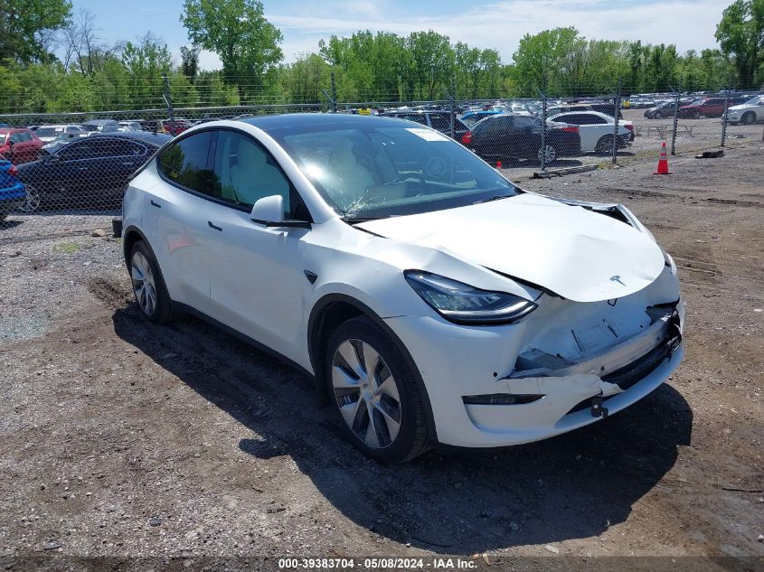 2022 TESLA MODEL Y LONG RANGE DUAL MOTOR ALL-WHEEL DRIVE