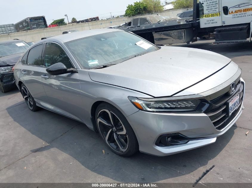 2021 HONDA ACCORD SPORT