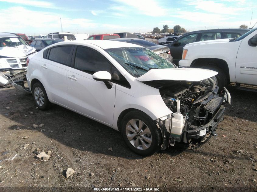 2016 KIA RIO EX