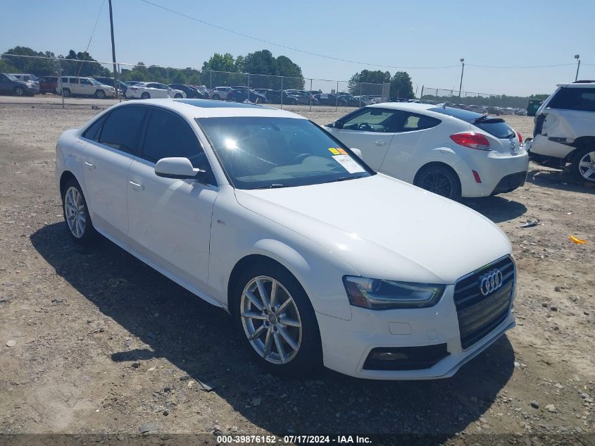 2015 AUDI A4 2.0T PREMIUM