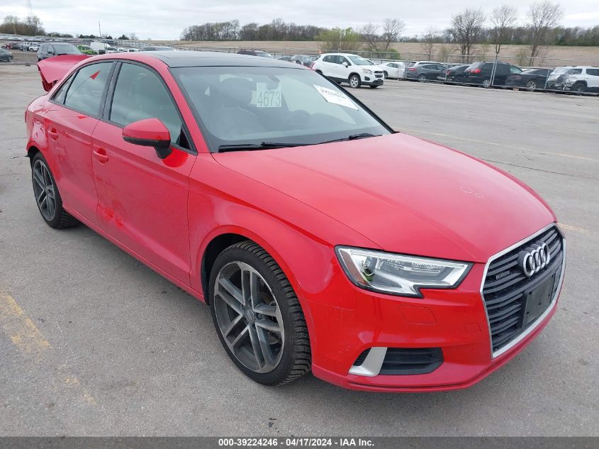 2018 AUDI A3 2.0T PREMIUM/2.0T TECH PREMIUM