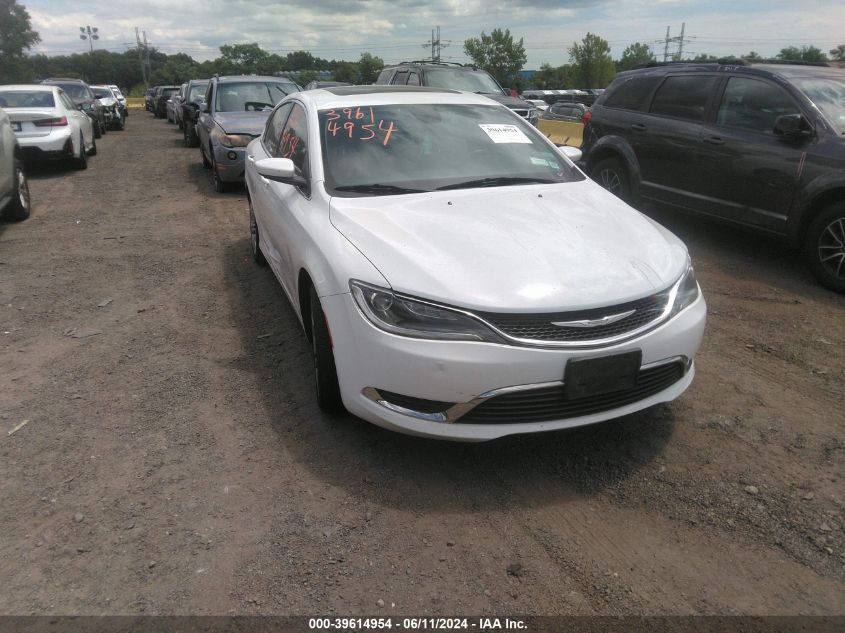 2016 CHRYSLER 200 LIMITED