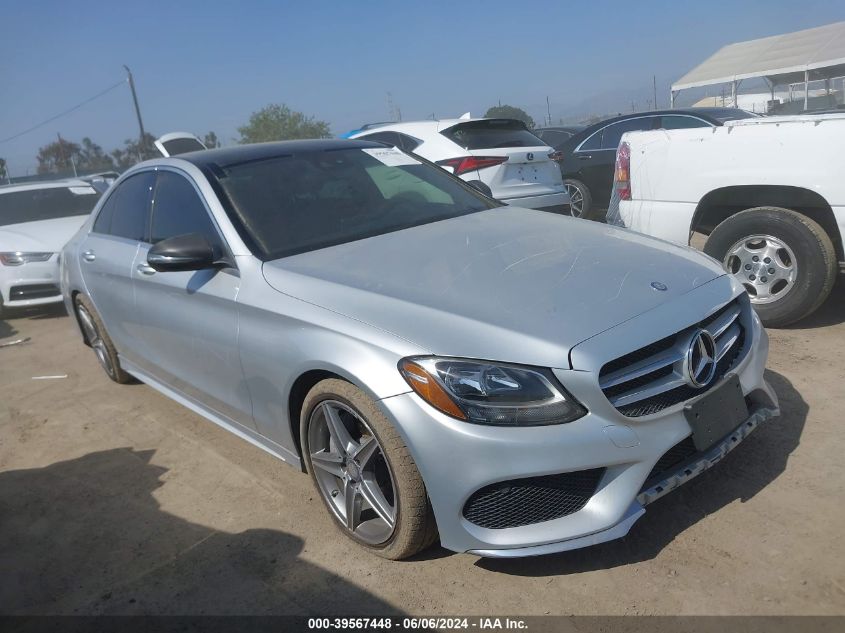 2016 MERCEDES-BENZ C 300 4MATIC/LUXURY 4MATIC/SPORT 4MATIC