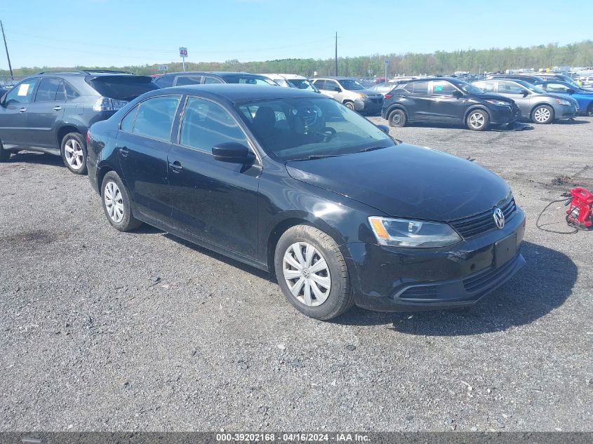 2014 VOLKSWAGEN JETTA 2.0L S