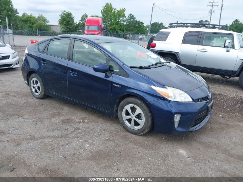 2012 TOYOTA PRIUS FOUR