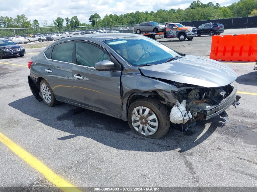 2019 NISSAN SENTRA S/SV/SR/SL