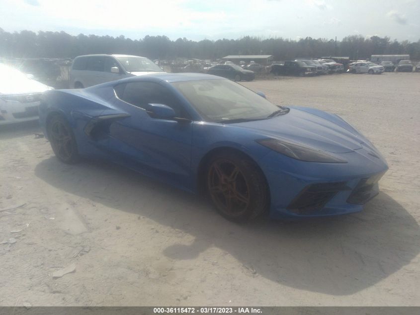 2021 CHEVROLET CORVETTE STINGRAY RWD  1LT