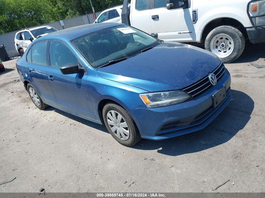 2016 VOLKSWAGEN JETTA 1.4T S