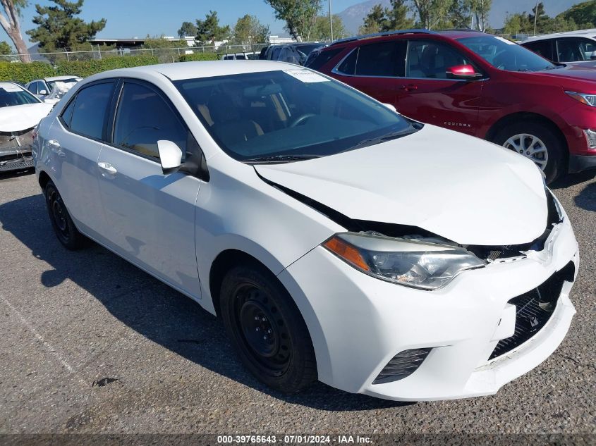 2015 TOYOTA COROLLA LE