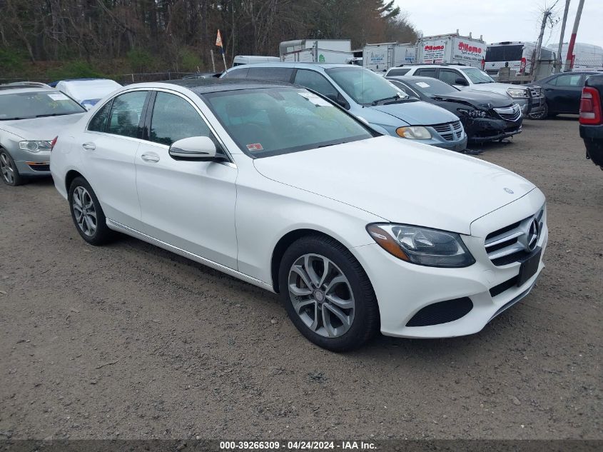 2016 MERCEDES-BENZ C 300 4MATIC/LUXURY 4MATIC/SPORT 4MATIC