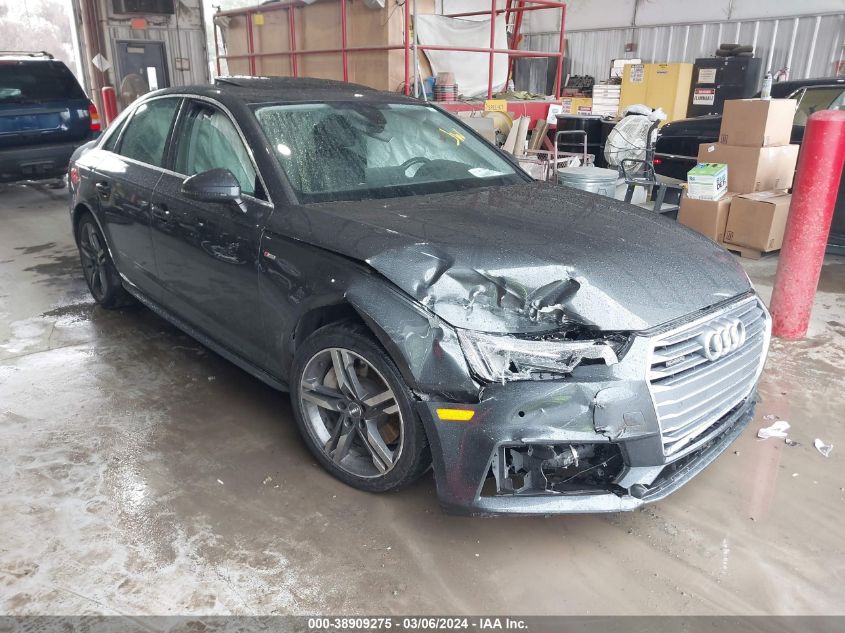 2018 AUDI A4 2.0T TECH PREMIUM