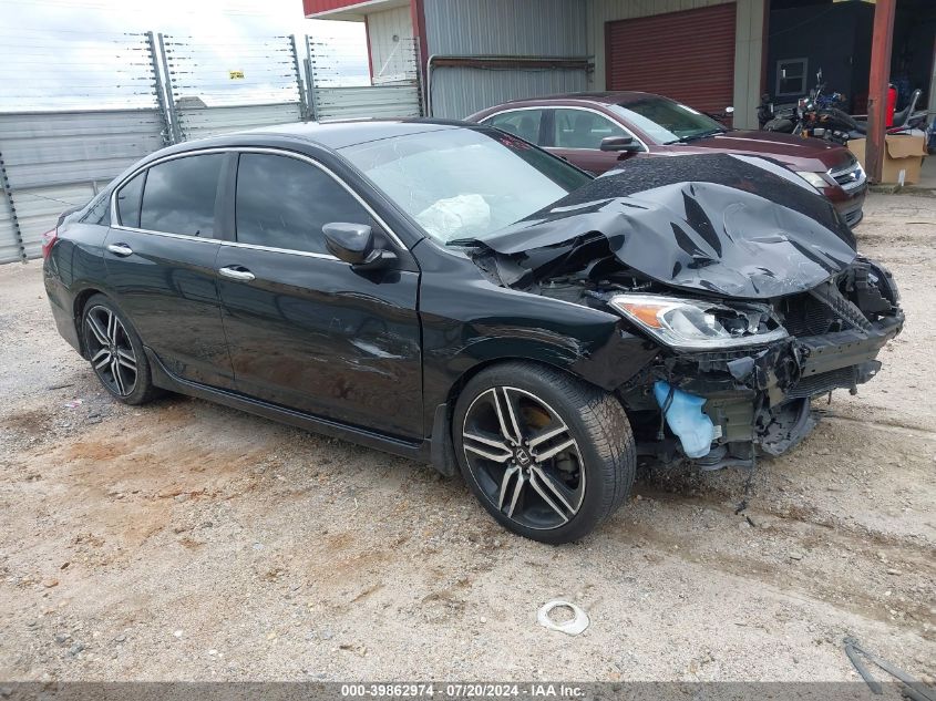 2017 HONDA ACCORD SPORT SE