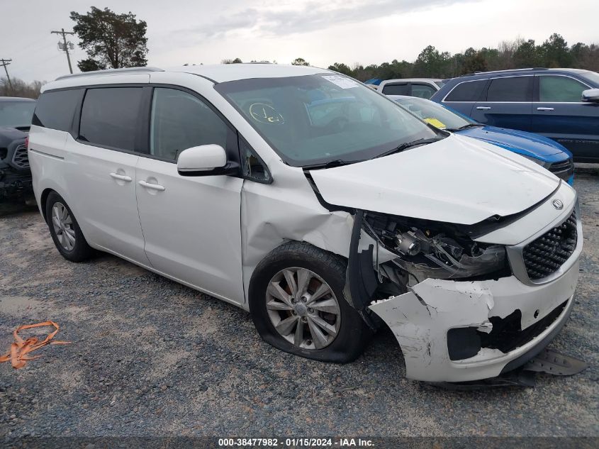 2016 KIA SEDONA LX