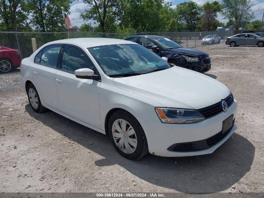 2012 VOLKSWAGEN JETTA 2.5L SE