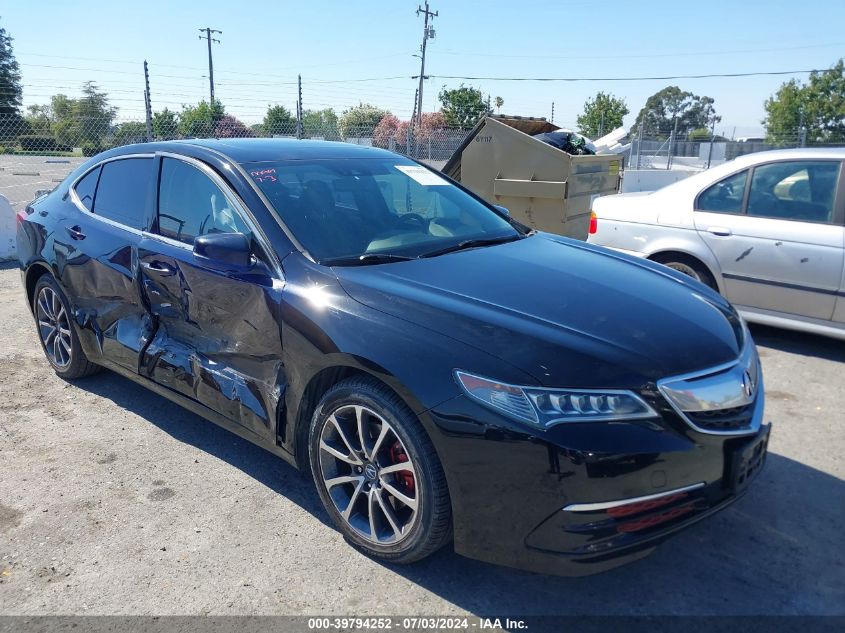 2017 ACURA TLX TECHNOLOGY PACKAGE