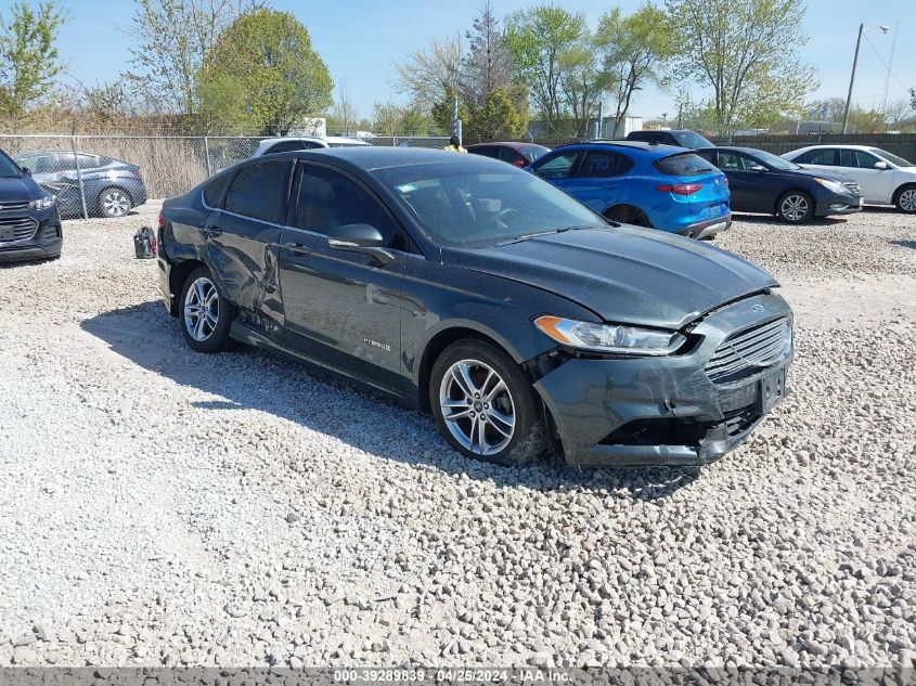 2015 FORD FUSION HYBRID SE