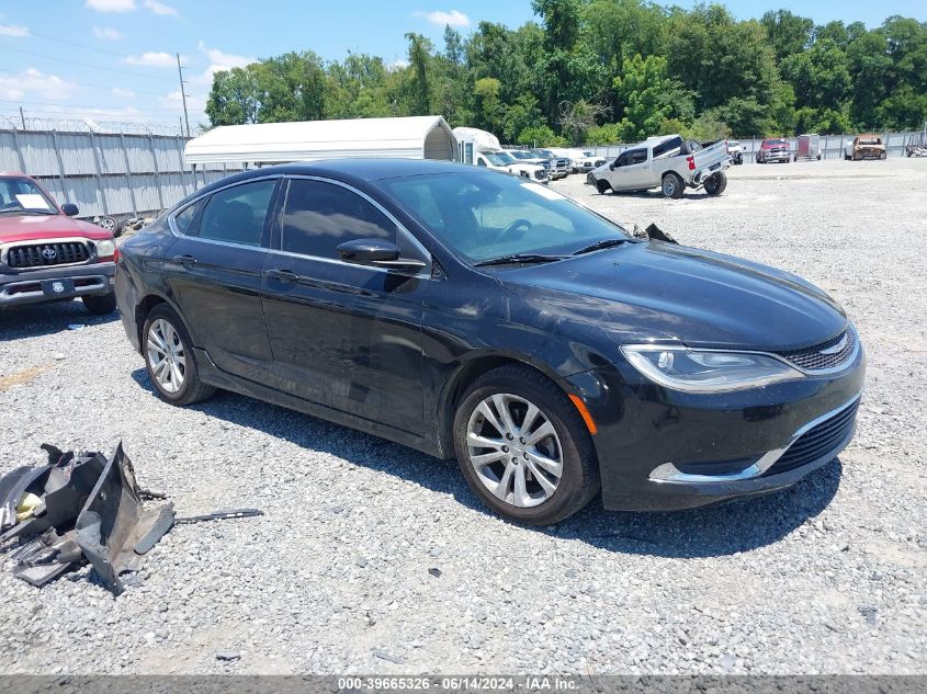 2015 CHRYSLER 200 LIMITED