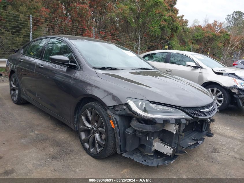 2015 CHRYSLER 200 S