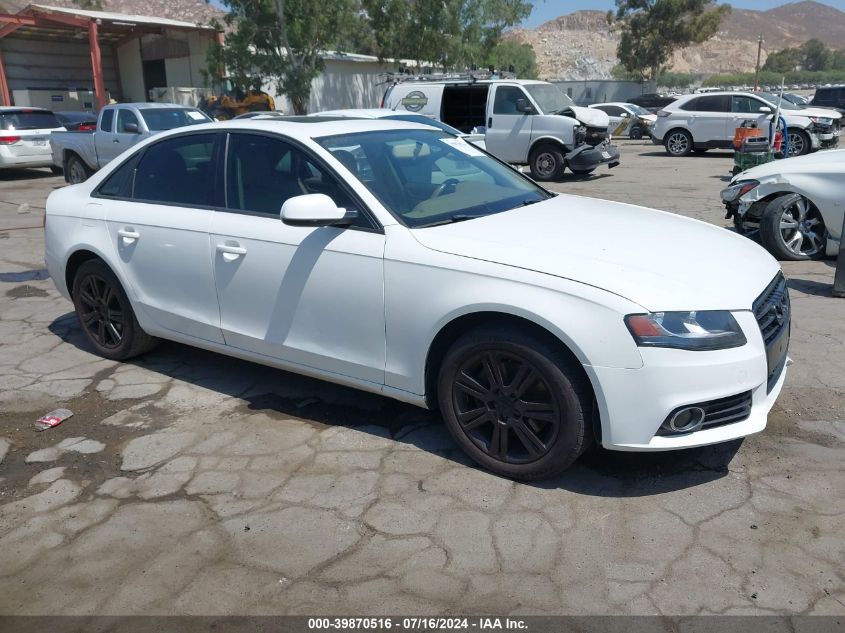 2011 AUDI A4 2.0T PREMIUM