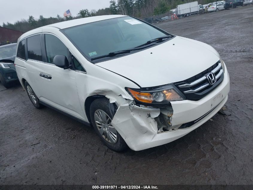 2016 HONDA ODYSSEY LX