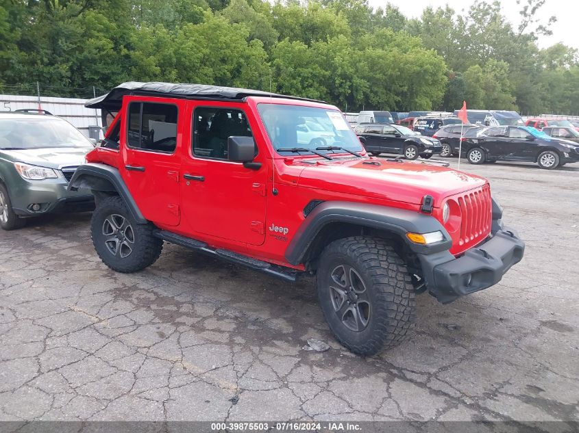 2018 JEEP WRANGLER UNLIMITED SPORT