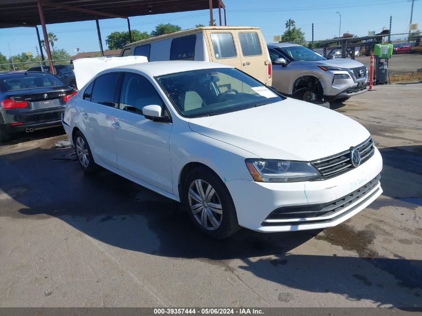 2017 VOLKSWAGEN JETTA 1.4T S