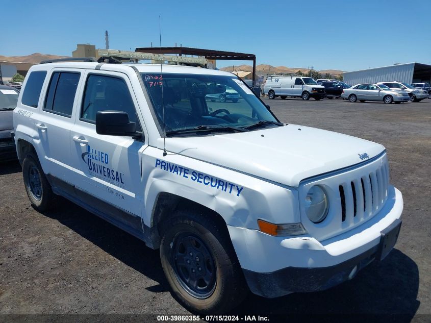 2017 JEEP PATRIOT SPORT FWD