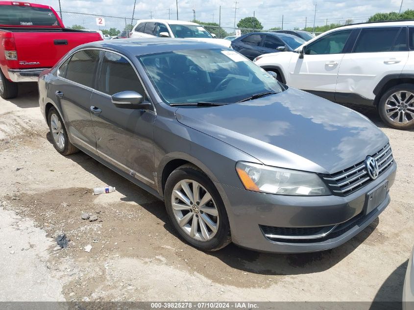 2013 VOLKSWAGEN PASSAT 2.5L SEL