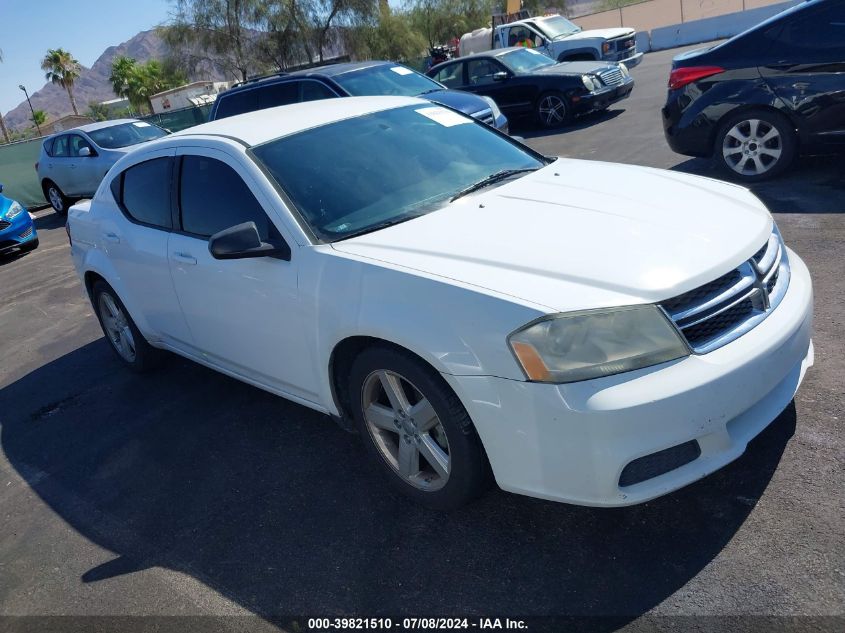 2013 DODGE AVENGER SE