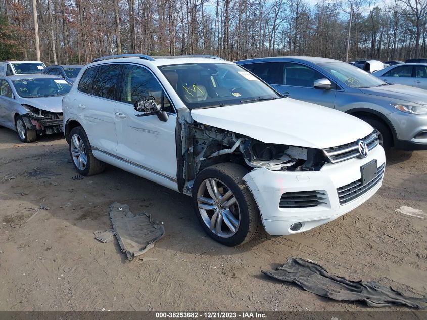 2012 VOLKSWAGEN TOUAREG VR6 EXECUTIVE