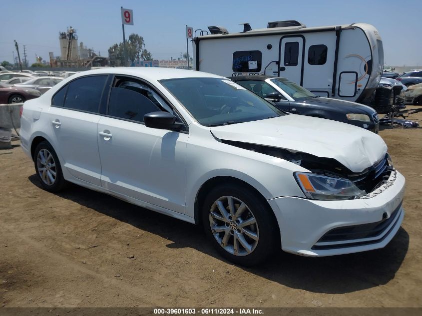 2015 VOLKSWAGEN JETTA 1.8T SE