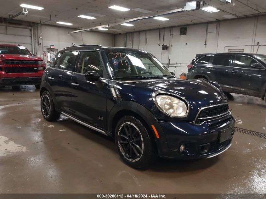 2016 MINI COUNTRYMAN COOPER S