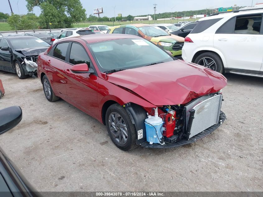 2024 HYUNDAI ELANTRA HYBRID BLUE