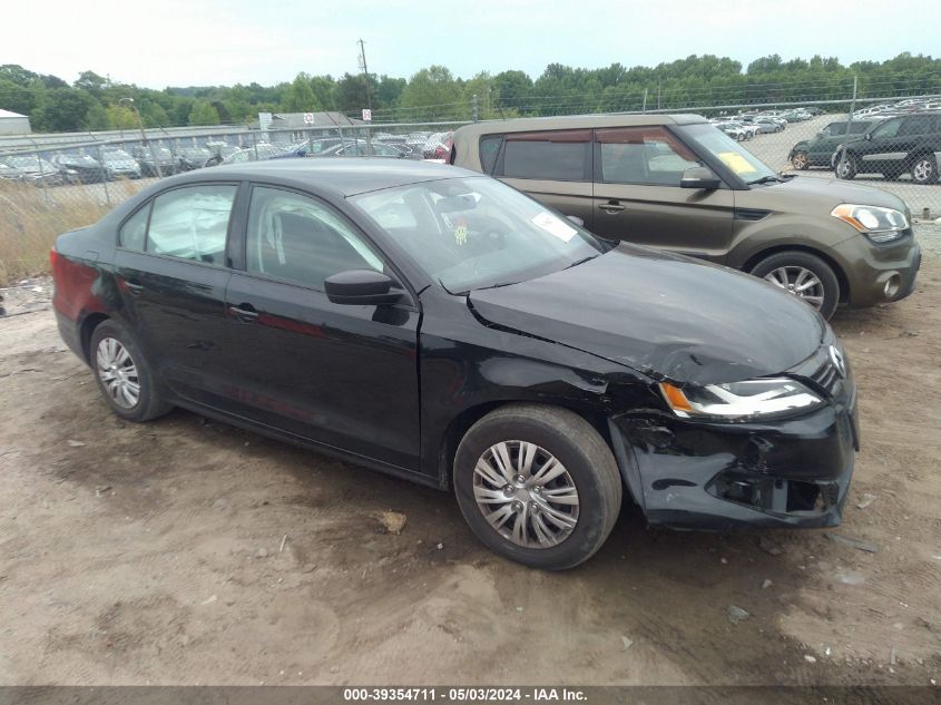 2012 VOLKSWAGEN JETTA 2.0L S