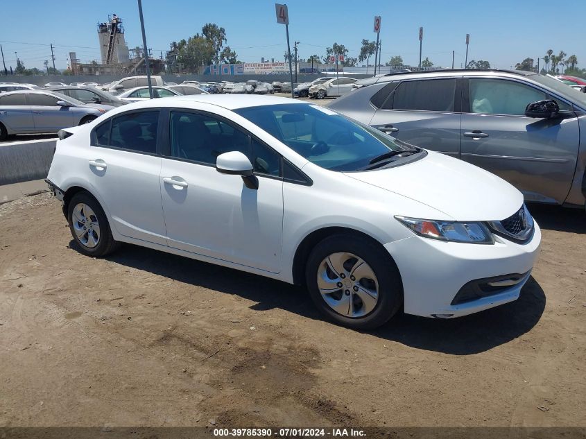 2013 HONDA CIVIC LX