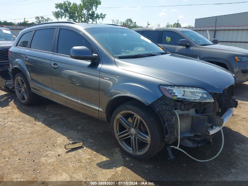 2015 AUDI Q7 3.0T S LINE PRESTIGE