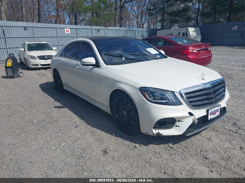 2020 MERCEDES-BENZ S 450 4MATIC