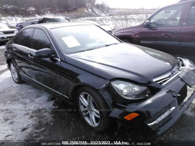 2012 MERCEDES-BENZ C 300 SPORT 4MATIC/LUXURY 4MATIC