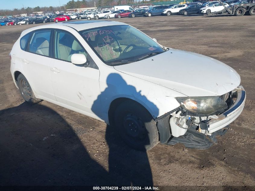 2011 SUBARU IMPREZA 2.5I